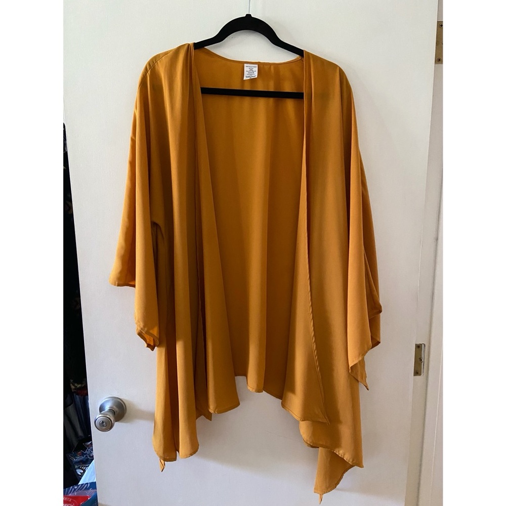 Mustard yellow kimono
